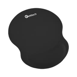 GETTTECH MOUSEPAD - ALFOMBRILLA PARA MOUSE COLOR NEGRO, CON ALMOHADILLA PARA MUÑECA DE GEL, MOD. GGD-STD-01-BK - 2