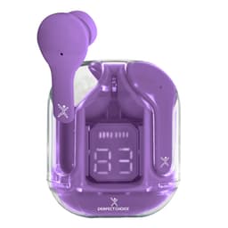 Audífonos Inalámbricos Bluetooth Transparentes ClearBeat Color Morado | PERFECT CHOICE - - 2