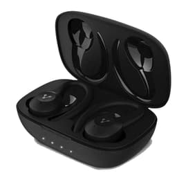 Audífonos. Vorago ESB-500-PLUS. TWS Bluetooth 5.0 IPX5. manos libres - earhooks / gancho desmontables 18 Hrs Super Bass 740mAh control táctil - 2