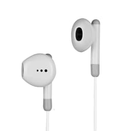 AUDIFONOS VORAGO EP-306 TIPOC AISLAMIENTO SUPERBASS  1.2MT MANOS LIBRES BLANCO - - 2