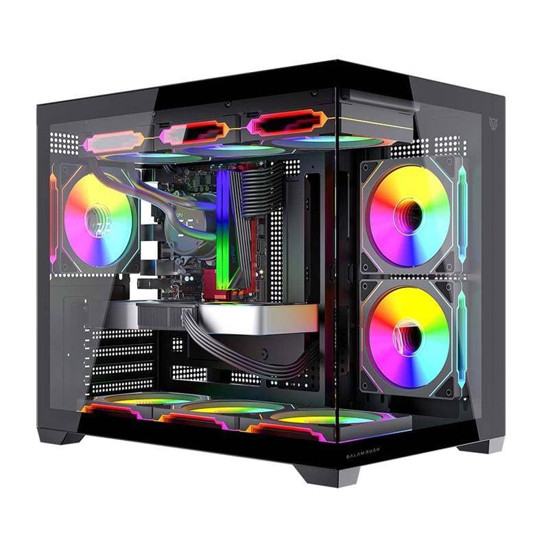 Gabinete Gaming Balam Rush TANK CORE PRO GI925 | Ventilación Eficiente, Diseño RGB
