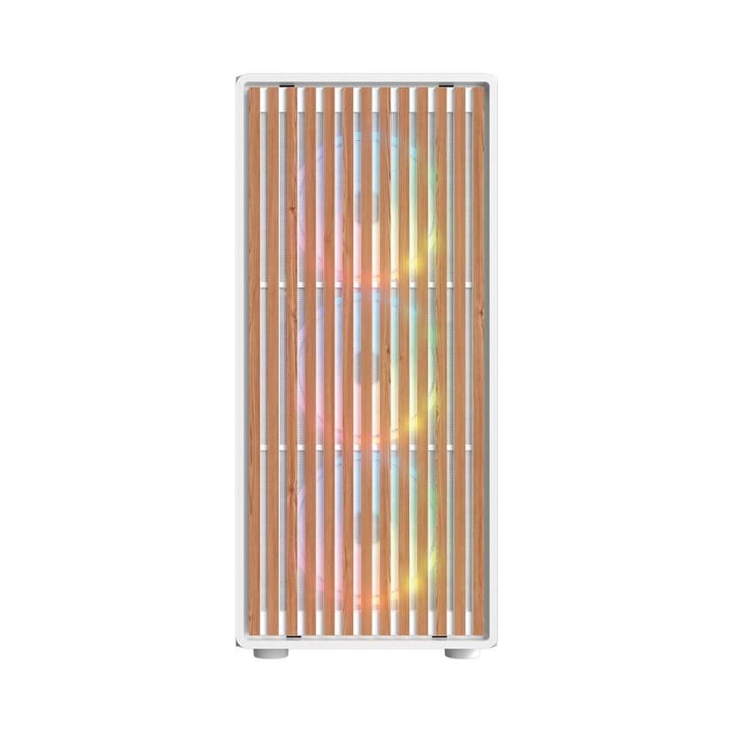 Gabinete Gaming Balam Rush DRAGONFLY WOOD GM580CW | Diseño Elegante, Soporte para Ventilación