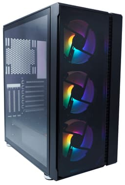 Gabinete Gaming EVOTEC EV-1021 | Diseño Aerodinámico, Iluminación RGB - 1