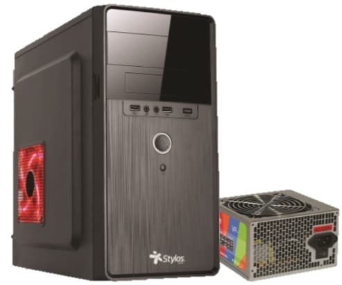 Gabinete Stylos STPGAC5B | Diseño Moderno, Espacio para 6 Ventiladores