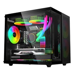 Gabinete Gaming Xzeal XZGAMC1B | Diseño RGB, Ventilación Eficiente - 1