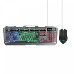 Kit Teclado y Mouse Gaming Yeyian YKP-20706 | Retroiluminación RGB, Diseño Ergonómico - 1