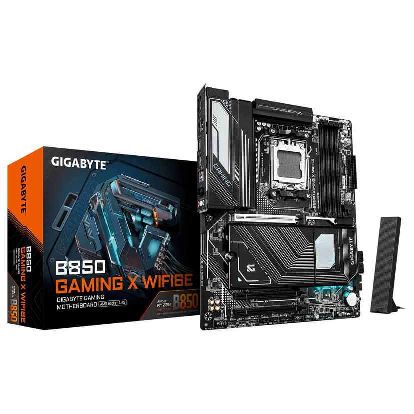 Placa Base Gamer GIGABYTE B850 GAMING X WIFI6E | WiFi 6E, Soporte para DDR4