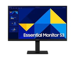 MONITOR SAMSUNG 22 PULGADAS - Essential S3, S30GD, IPS, FHD, PLANO, 100Hz, 5ms, LS22D300GALXZX - 2