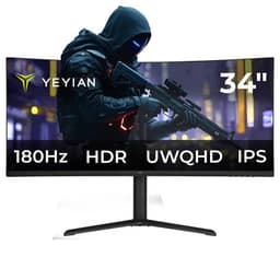 Monitor Gaming Yeyian YMC-IP434-P2 | 144Hz, Resolución Full HD - 1