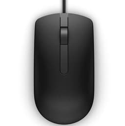 Mouse DELL MS116 - Negro, USB, Óptico - 2