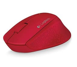 Mouse LOGITECH M280 - Rojo, 3 botones, USB, Óptico, 1000 DPI - 2