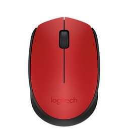 Mouse LOGITECH M170 - Rojo, RF inalámbrico - 2