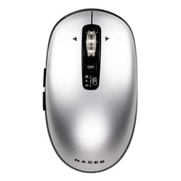 Mouse Inalambrico Naceb Slim Gris NA-0131G - - 2
