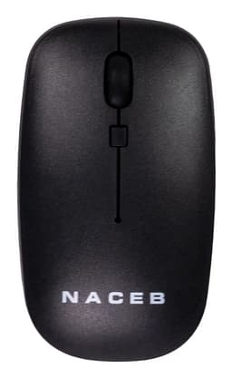 Naceb Mouse Slim Negro Inal 2.4G NA-0136N - - 2