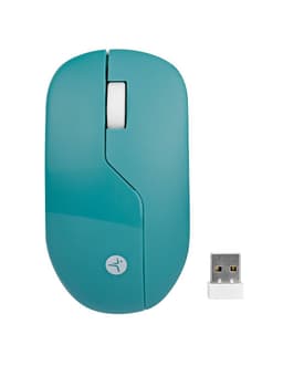 Mouse Inalámbrico ARMOR  Recargable TECHZONE color Verde - 1200 DPI, 3 Botones. - 2