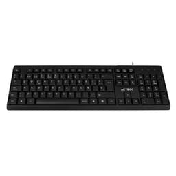 Teclado Estándar ACTECK Alámbrico USB WINDOWS-LINUX Diseño Clásico Negro INSPIRE TA210 - - 2