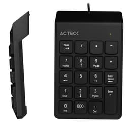 Teclado Numérico  ACTECK AC-932622 - USB, Numérico, Negro, Universal - 2