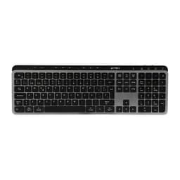 Teclado Inalámbrico 2.4hz Inspire Krea TI755 Acteck Elite Series Teclado Inalámbrico Dongle 2.4Mhz - Rango 10m, Bluetooth 5.1, USB A- USB C, 3 Dispositivos - 2