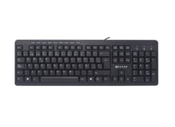Teclado Multimedia Naceb Technology NA-0109 - Estándar, Negro, Alámbrico - 2