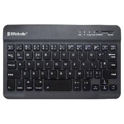 Teclado Inalámbrico - Bluetooth, MINI, Portable, Batería Recargabe, duración hasta 72h, P/Portátil, Tablet y Celular, Español, Negro, 6006436 BROBOTIX - 2