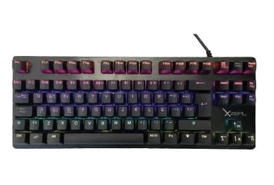 Teclado Gamer Xzeal XZKX020B | Retroiluminación RGB, Teclas Mecánicas