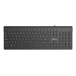 Teclado Alámbrico Stylos STPTEC6B Membrana 100  104 Teclas Conexión USB A 1.5m Negro - - 2