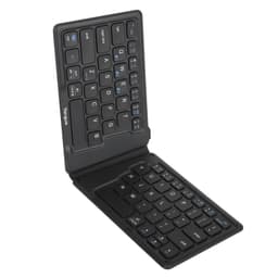 Teclado ergonómico Bluetooth plegable AKF003US ingles - - 2