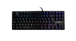 Teclado Mecánico GAME FACTOR KBG500-BL | Retroiluminación RGB, Switches Mecánicos - 1