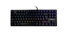 Teclado Mecánico GAME FACTOR KBG500-RD | Retroiluminación RGB, Switches Mecánicos - 1