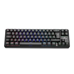 YEYIAN TKL TECLADO GAMER AKIL S 3500 SWITCH ROJO, 69 TECLAS, INTERRUPTOR CAMBIO, ANTI GHOSTING N-KEY R, LED RGB ARCOIRIS 18 EFECT, IP42  YTM-28209R - 2